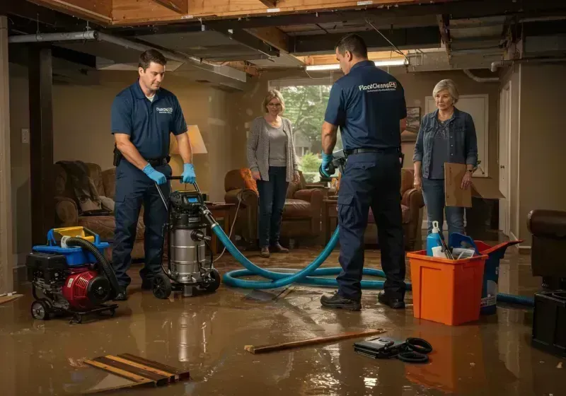 Basement Water Extraction and Removal Techniques process in Midfield, AL