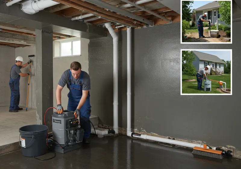 Basement Waterproofing and Flood Prevention process in Midfield, AL